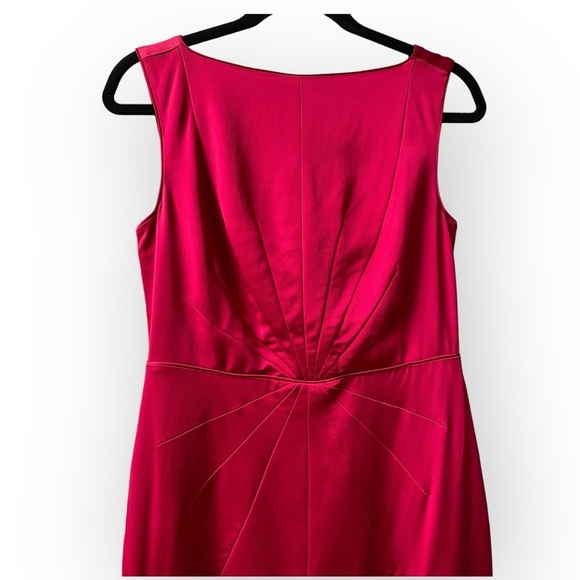 Banana Republic red cocktail dress size 4 - Picture 3 of 10